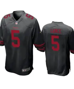 Trey Lance San Francisco 49ers Nike 2021 NFL Draft Game Jersey - Anthracite