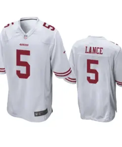 Trey Lance San Francisco 49ers Nike 2021 NFL Draft Game Jersey - White