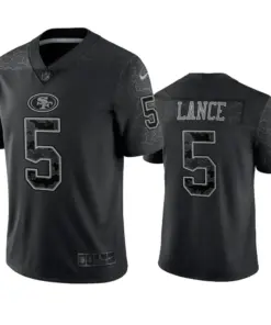 Trey Lance San Francisco 49ers Nike RFLCTV Limited Jersey - Anthracite