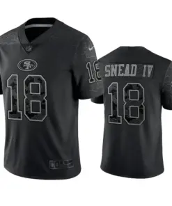 Willie Snead IV San Francisco 49ers Nike RFLCTV Limited Jersey - Anthracite