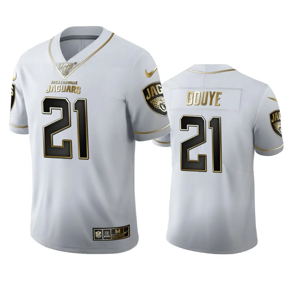A.J. Bouye Jacksonville Jaguars Nike 100th Season Golden Edition Jersey - White