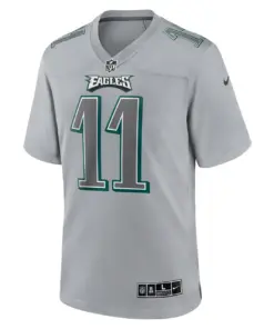 A.J. Brown Philadelphia Eagles Nike Atmosphere Fashion Game Jersey - Gray - Image 3