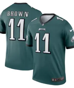 A.J. Brown Philadelphia Eagles Nike Legend Jersey - Midnight Green