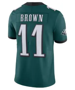 A.J. Brown Philadelphia Eagles Nike Vapor Limited Jersey - Midnight Green - Image 4