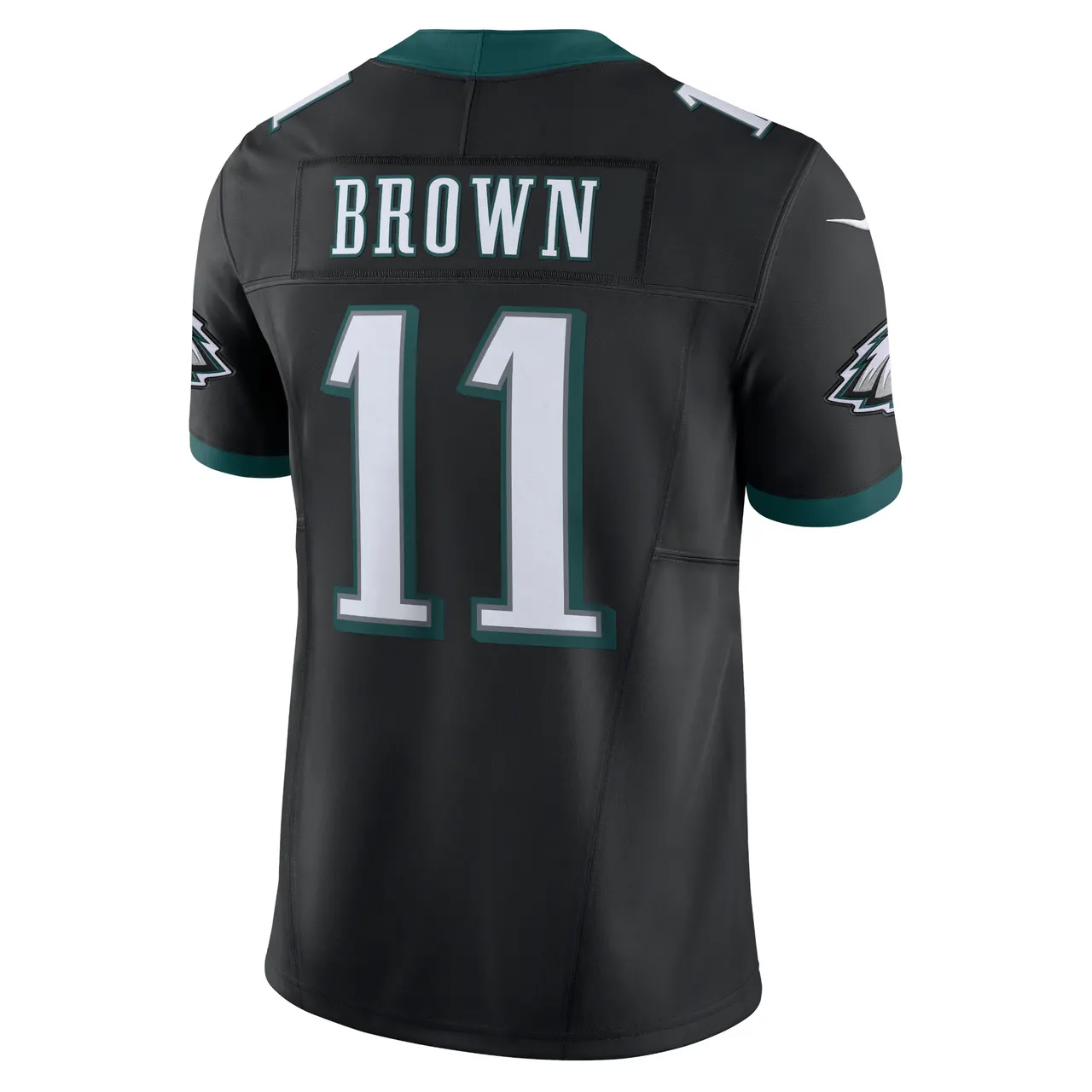 A.J. Brown Philadelphia Eagles Nike Vapor F.U.S.E. Limited Jersey - Black - Image 4