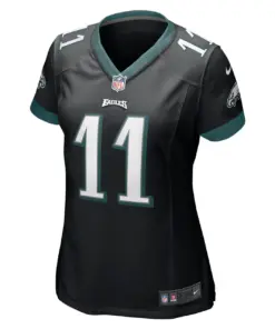 A.J. Brown Philadelphia Eagles Nike Women's Player Game Jersey - Midnight Green - Image 6