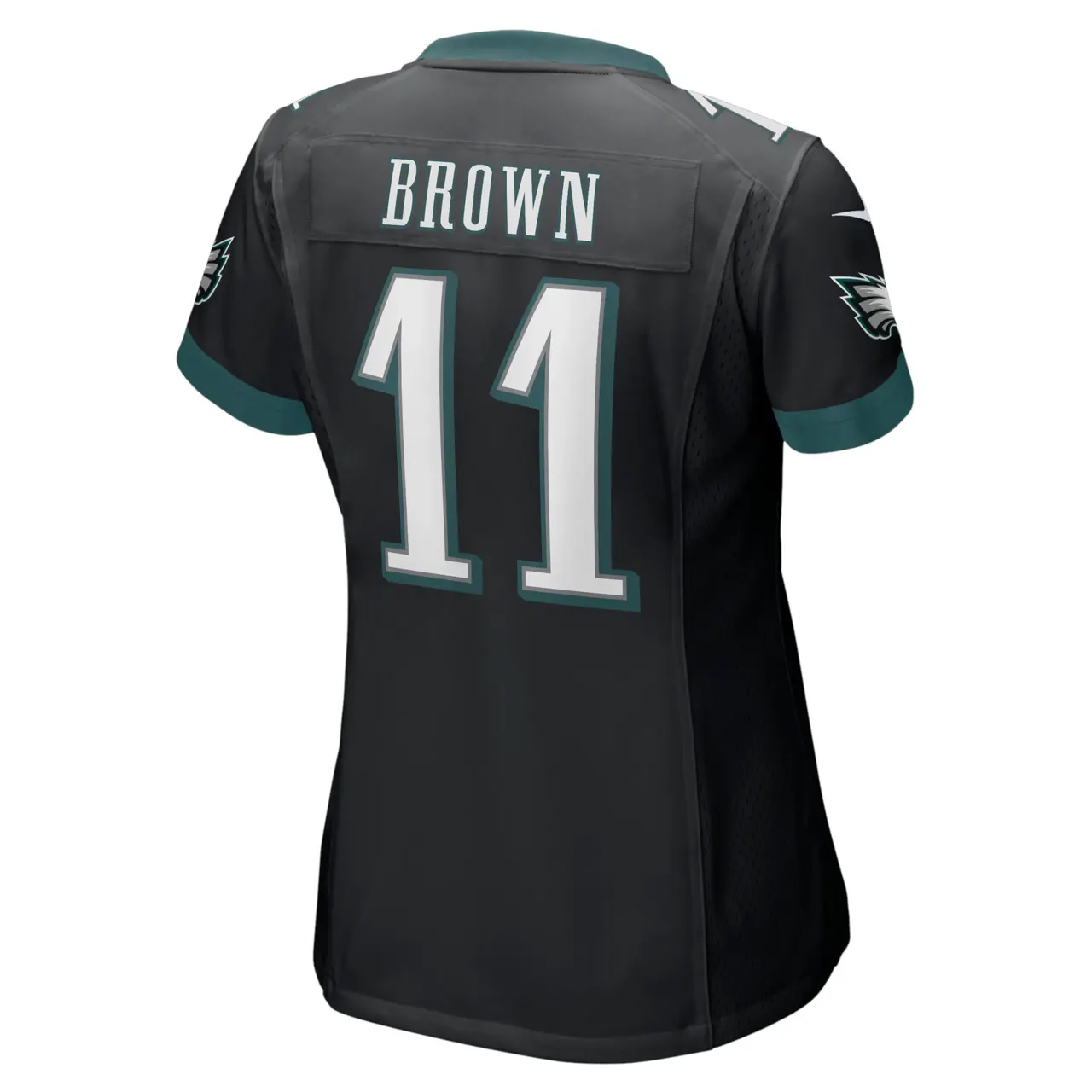 A.J. Brown Philadelphia Eagles Nike Women's Player Game Jersey - Midnight Green - Image 7