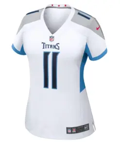 A.J. Brown Tennessee Titans Nike Women's Game Jersey - White - Image 3