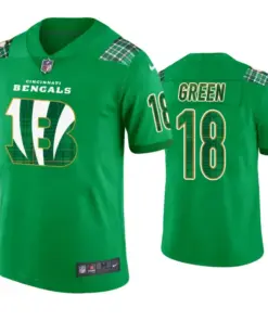 A.J. Green Cincinnati Bengals Nike St. Patrick's Day Jersey - Kelly Green