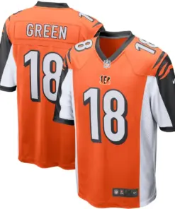 A.J. Green Cincinnati Bengals Nike Player Game Jersey - Orange