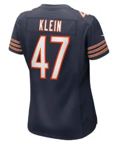 A.J. Klein Chicago Bears Nike Women's Game Player Jersey - Navy - Image 4