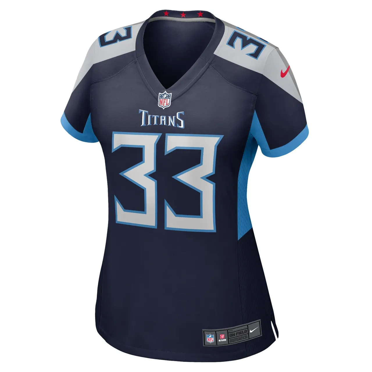 A.J. Moore Jr. Tennessee Titans Nike Women's Player Game Jersey - Navy - Image 3