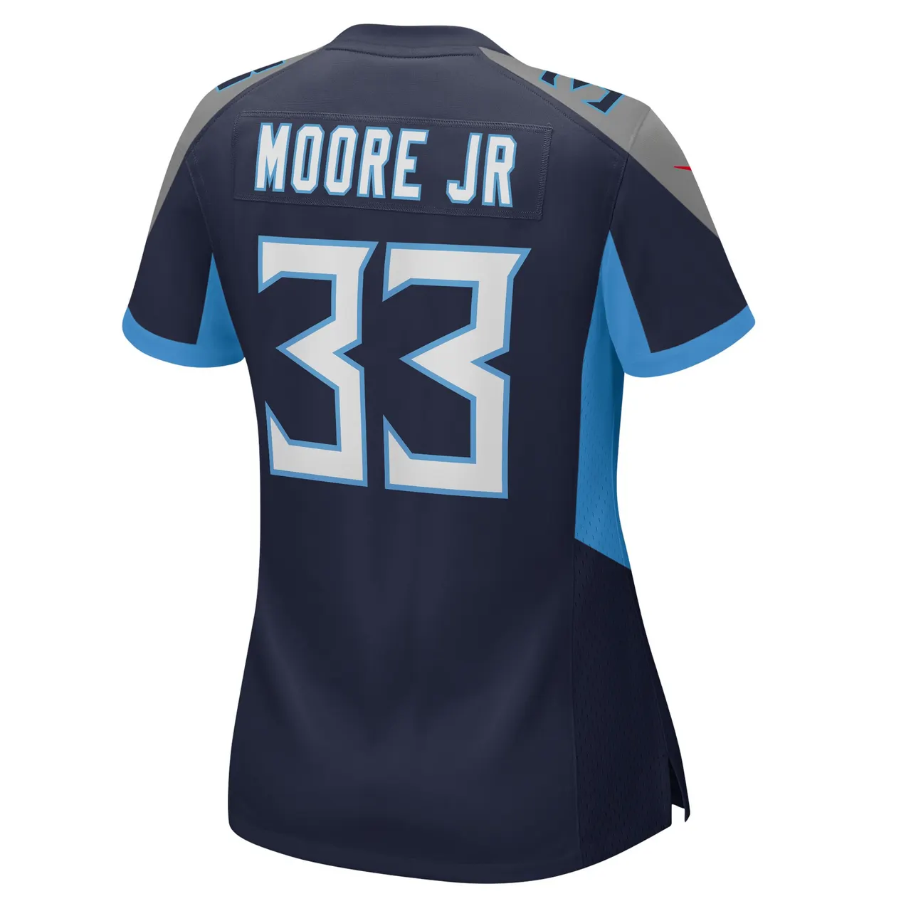 A.J. Moore Jr. Tennessee Titans Nike Women's Player Game Jersey - Navy - Image 4
