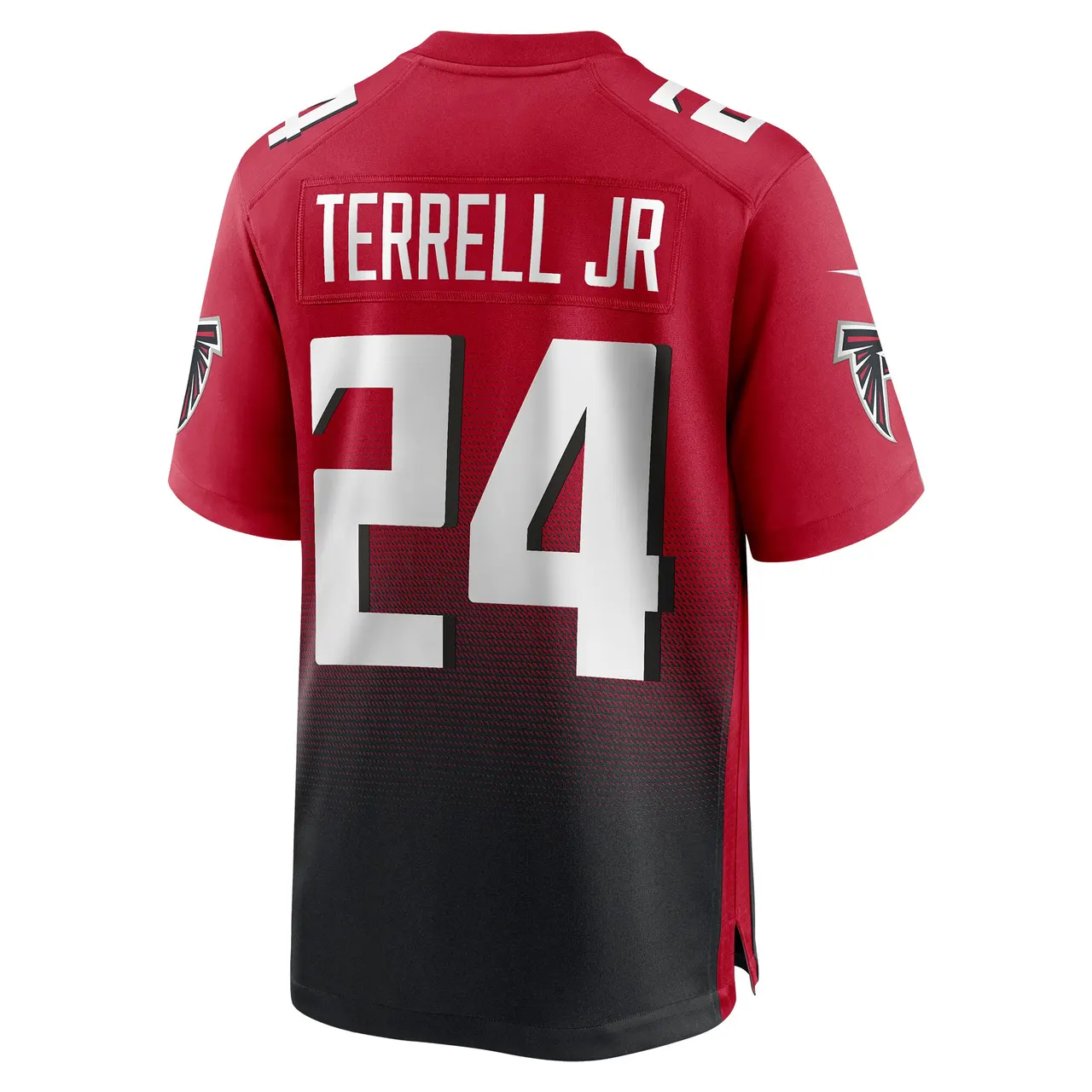 A.J. Terrell Jr. Atlanta Falcons Nike Game Jersey - Red - Image 4