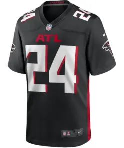 A.J. Terrell Jr. Atlanta Falcons Nike Player Game Jersey - Black - Image 3