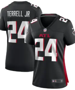 Alternative view of A.J. Terrell Jr. Atlanta Falcons Nike Women's Game Jersey - Black