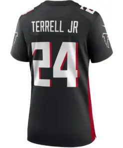 A.J. Terrell Jr. Atlanta Falcons Nike Women's Game Jersey - Red - Image 7