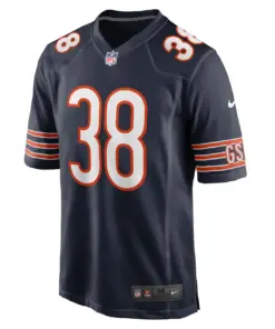 A.J. Thomas Chicago Bears Nike Game Player Jersey - Navy - Image 3