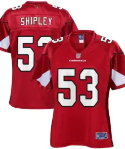 A.Q. Shipley Arizona Cardinals NFL Pro Line Women's Alternate Jersey - Black