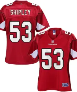 A.Q. Shipley Arizona Cardinals NFL Pro Line Women's Team Color Jersey - Cardinal