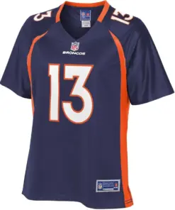 Alternative view of Aaron Burbridge Denver Broncos NFL Pro Line Women's Alternate Player Jersey - Navy