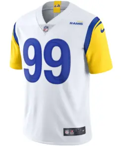 Aaron Donald Los Angeles Rams Nike Alternate Vapor Limited Jersey - White - Image 3