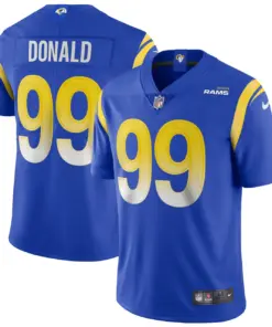 Aaron Donald Los Angeles Rams Nike Alternate Vapor Limited Jersey - White - Image 22