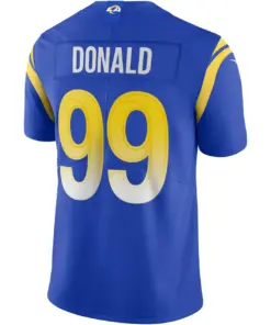 Aaron Donald Los Angeles Rams Nike Alternate Vapor Limited Jersey - White - Image 10