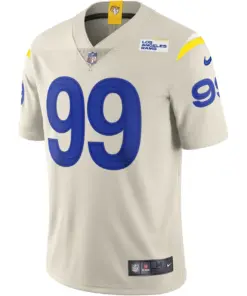 Aaron Donald Los Angeles Rams Nike Alternate Vapor Limited Jersey - White - Image 6