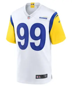 Aaron Donald Los Angeles Rams Nike Game Jersey - Bone - Image 6