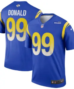 Alternative view of Aaron Donald Los Angeles Rams Nike Legend Jersey - Royal Blue