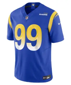 Aaron Donald Los Angeles Rams Nike Vapor F.U.S.E. Limited Jersey - Royal Blue - Image 3