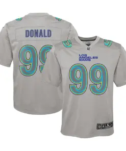 Aaron Donald Los Angeles Rams Nike Youth Atmosphere Game Jersey - Gray