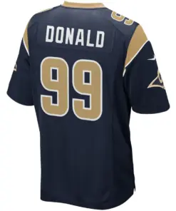 Aaron Donald Los Angeles Rams Nike Youth Game Jersey - Navy - Image 3