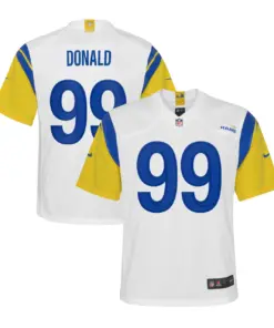Aaron Donald Los Angeles Rams Nike Youth Game Jersey - Royal Blue - Image 15