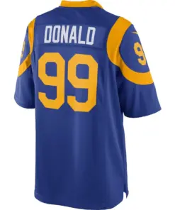 Aaron Donald Los Angeles Rams Nike Youth Game Jersey - Royal Blue - Image 3