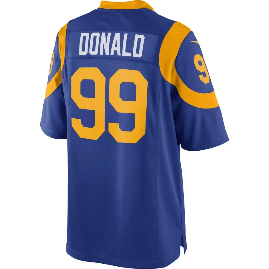 Aaron Donald Los Angeles Rams Nike Youth Game Jersey - Royal Blue - Image 3