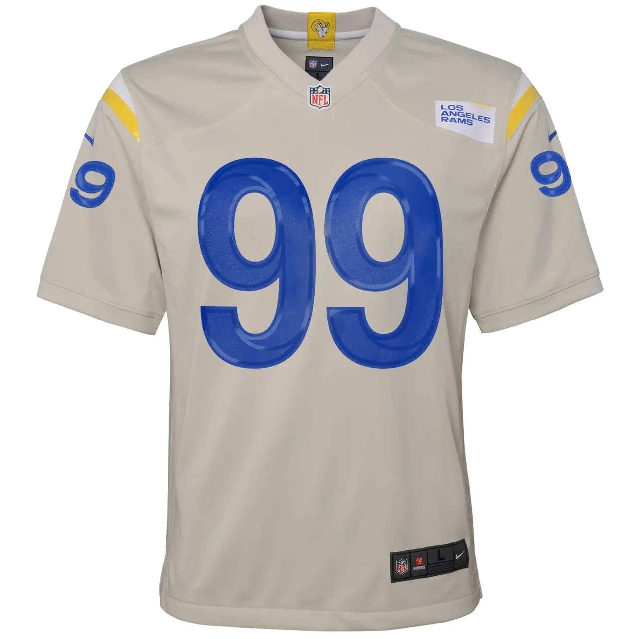 Aaron Donald Los Angeles Rams Nike Youth Game Jersey - Royal Blue - Image 6