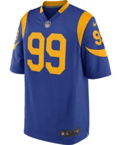 Alternative view of Aaron Donald Los Angeles Rams Nike Youth Game Jersey - Royal Blue