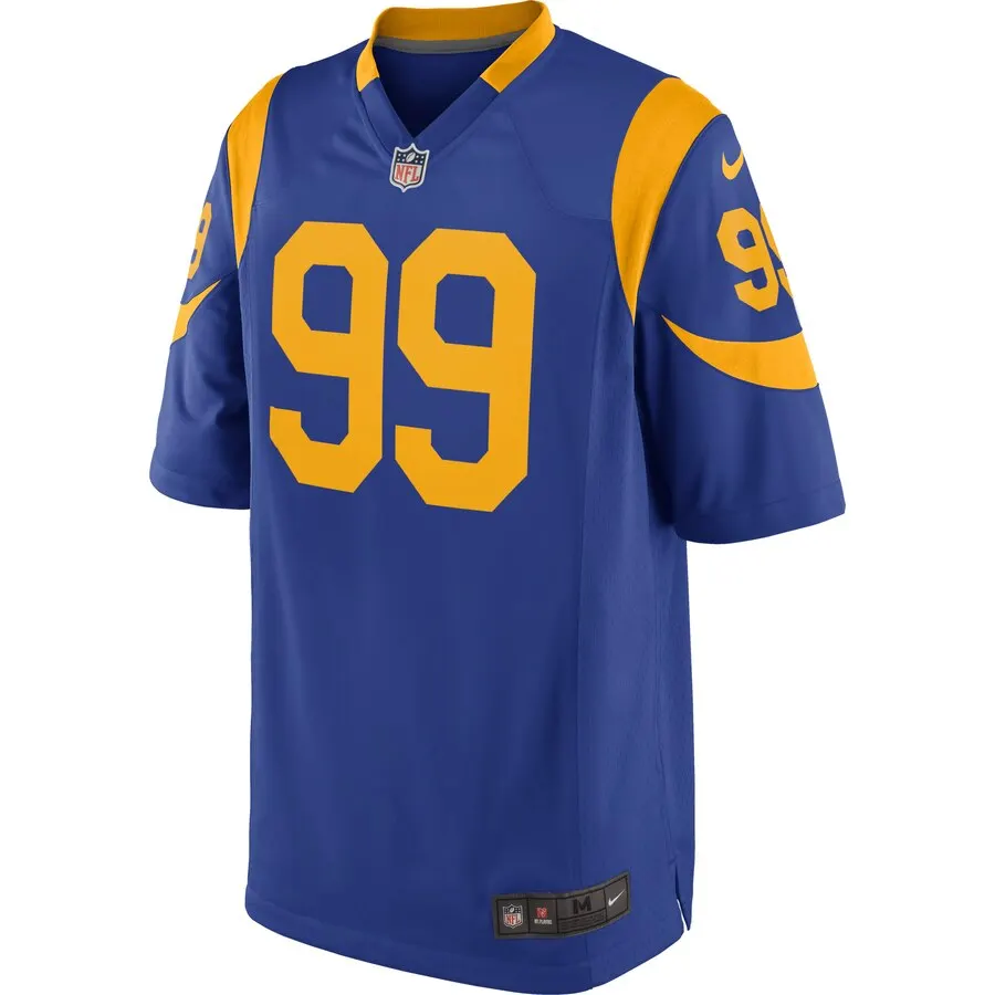 Aaron Donald Los Angeles Rams Nike Youth Game Jersey - Royal Blue - Image 2