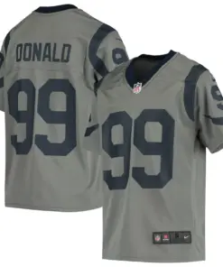 Aaron Donald Los Angeles Rams Nike Youth Inverted Game Jersey - Gray