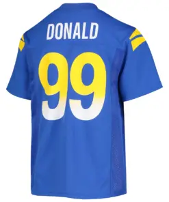 Aaron Donald Los Angeles Rams Nike Youth Replica Player Jersey - Royal Blue - Image 4