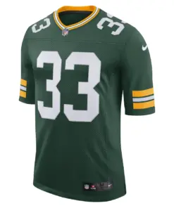 Aaron Jones Green Bay Packers Nike Limited Jersey - Kelly Green - Image 3