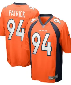 Aaron Patrick Denver Broncos Nike Game Player Jersey - Orange