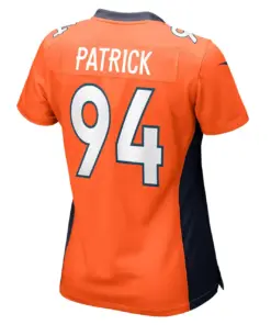 Aaron Patrick Denver Broncos Nike Women's Game Player Jersey - Orange - Image 4