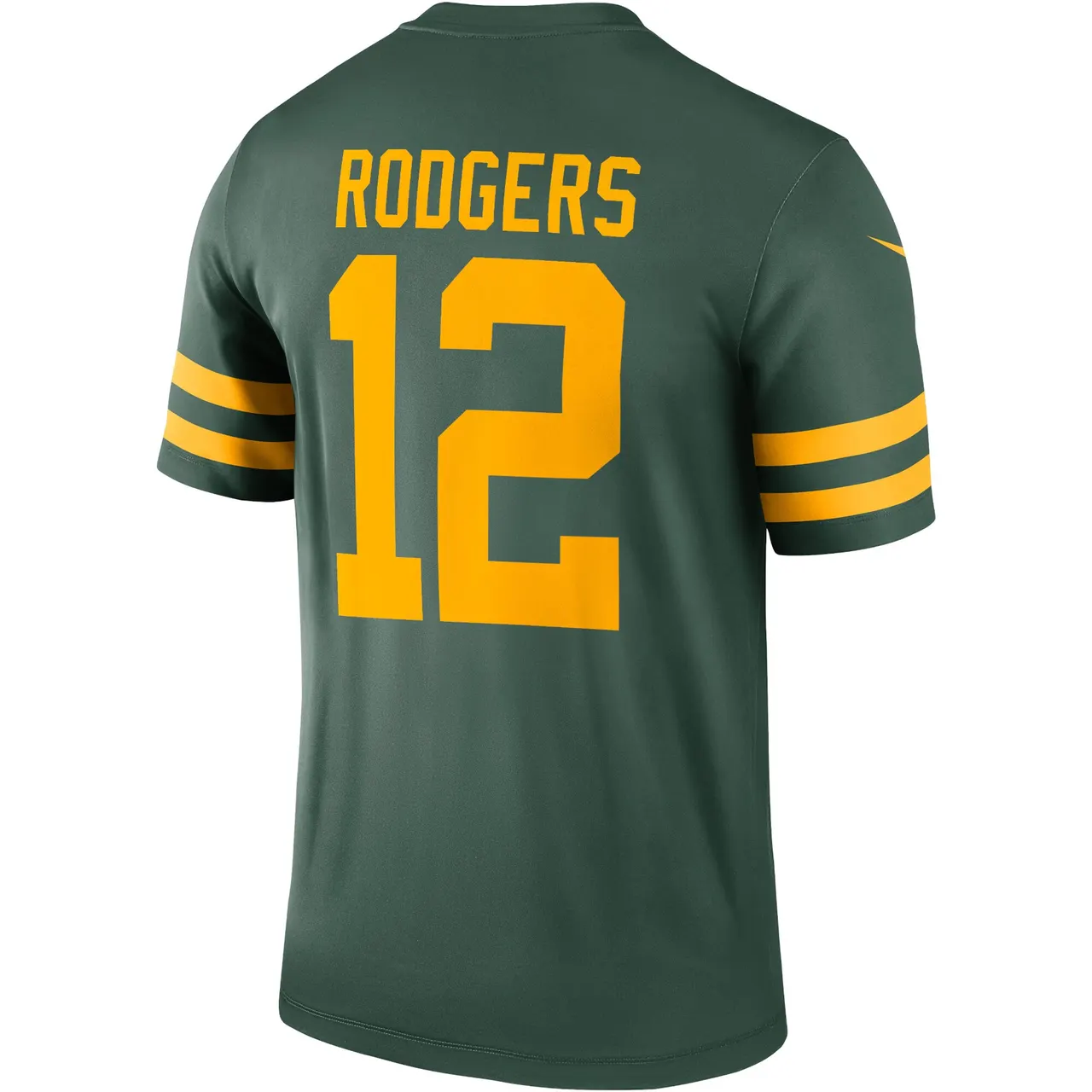 Aaron Rodgers Green Bay Packers Nike Alternate Legend Player Jersey - Kelly Green - Image 4