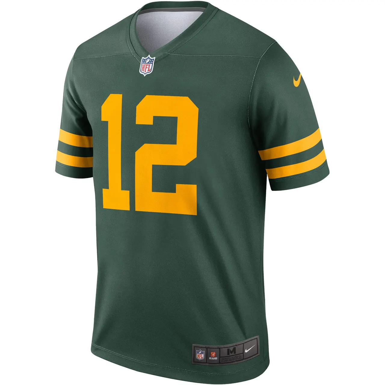 Aaron Rodgers Green Bay Packers Nike Alternate Legend Player Jersey - Kelly Green - Image 3