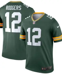 Aaron Rodgers Green Bay Packers Nike Legend Jersey - Kelly Green