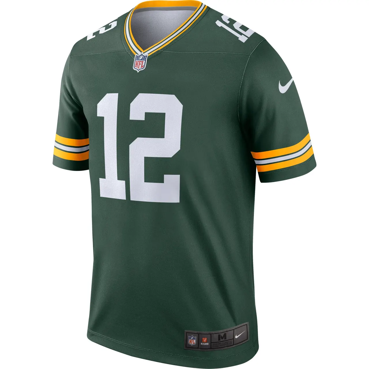 Aaron Rodgers Green Bay Packers Nike Legend Jersey - Kelly Green - Image 3