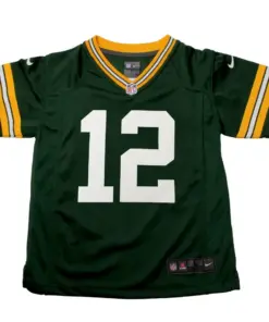 Alternative view of Aaron Rodgers Green Bay Packers Nike Preschool Game Jersey - Kelly Green
